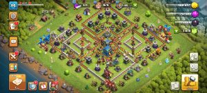 خرید اکانت کلش اف کلنز تانهال 12 لول 116 کد 14403