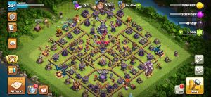 خرید اکانت کلش اف کلنز تانهال 15 لول 204 کد 14381