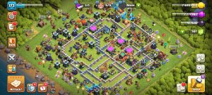 خرید اکانت کلش اف کلنز تانهال 14 لول 173 کد 14409