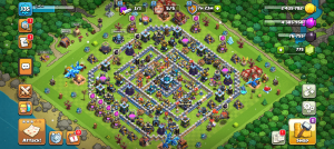 خرید اکانت کلش اف کلنز تانهال 13 لول 135 کد 14413