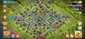 خرید اکانت کلش اف کلنز تانهال 13 لول 129 کد 14333