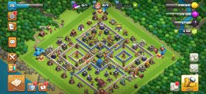 خرید اکانت کلش اف کلنز تانهال 12 لول 117 کد 14366