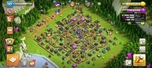 خرید اکانت کلش اف کلنز تانهال 15 لول 184 کد 14400