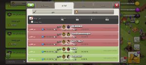 فروش کلن کلش اف کلنز لول 11 کد 20451