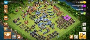 خرید اکانت کلش اف کلنز تانهال 14 لول 144 کد 14423