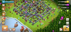 خرید اکانت کلش اف کلنز تانهال 17 لول 101 کد 14365