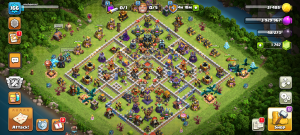 خرید اکانت کلش اف کلنز تانهال 17 لول 166 کد 14374