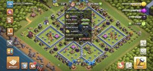 خرید اکانت کلش اف کلنز تانهال 12 لول 136 کد 14414