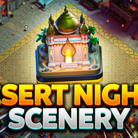 تم شب های صحرا و اسکین های صحرا در ژانویه 2026 کلش آف کلنز