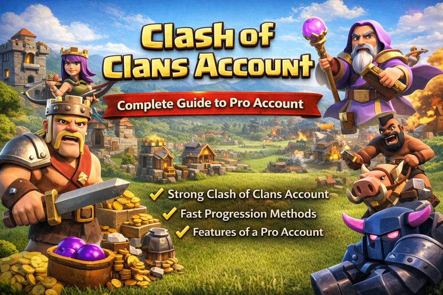 اکانت کلش آف کلنز | راهنمای کامل انتخاب و پیشرفت اکانت حرفه‌ای