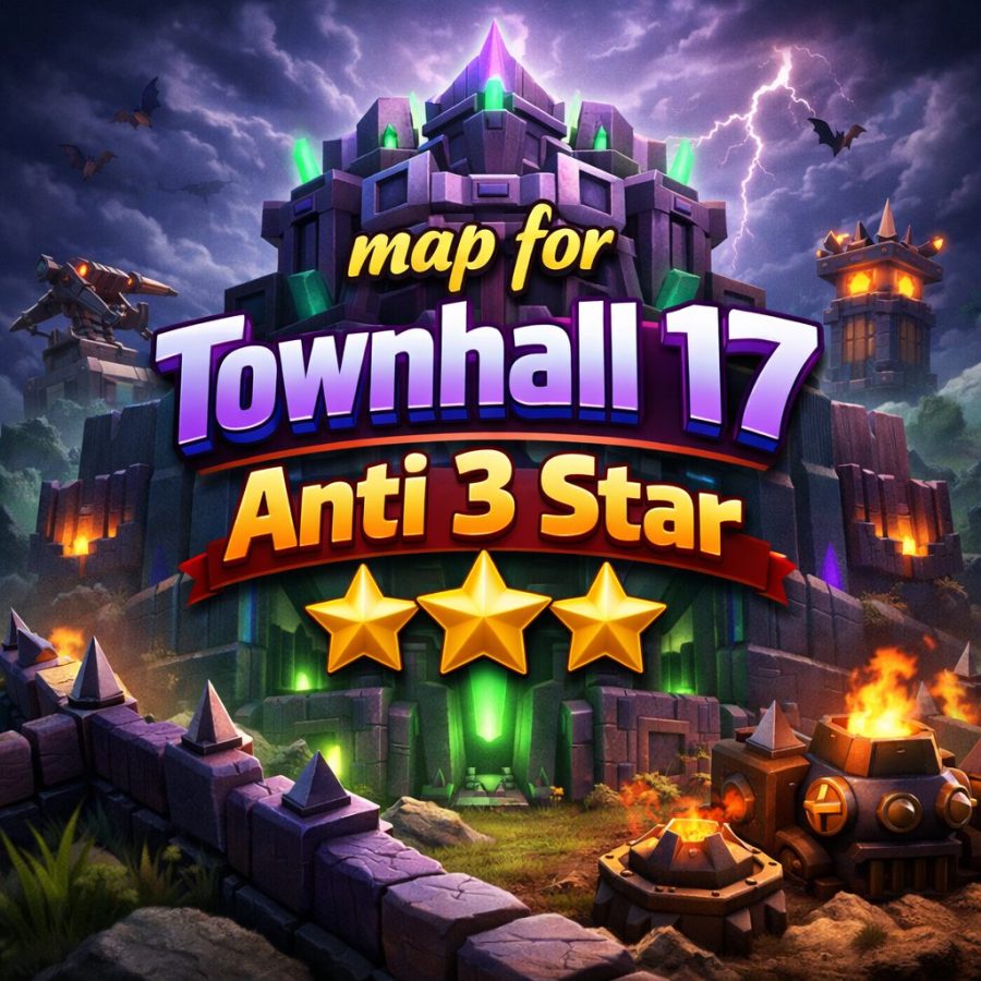 مپ تاون هال 17 کلش آف کلنز