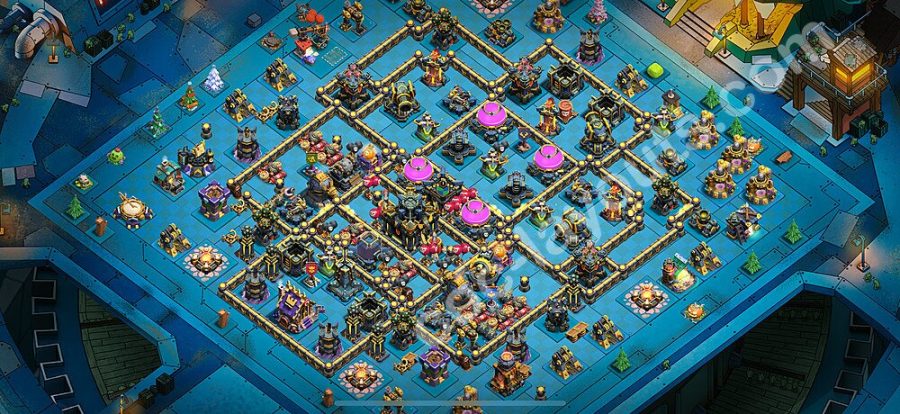 مپ فارم تاون 17 کلش