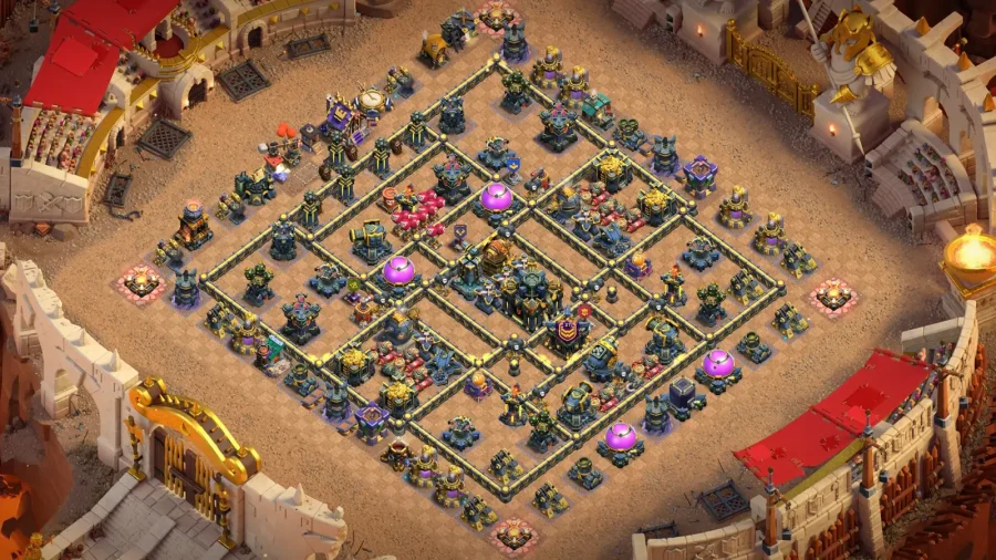 مپ وار تاون هال 17 آنتی 2 استار